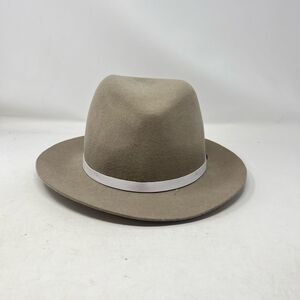 Rag & Bone Womens Floppy Brim Fedora Pecan Brown Medium